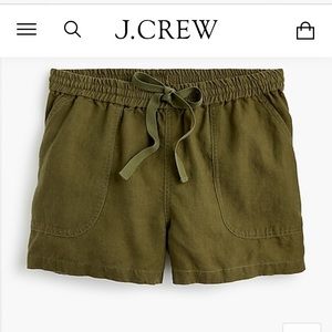 J. Crew Linen Blend Shorts